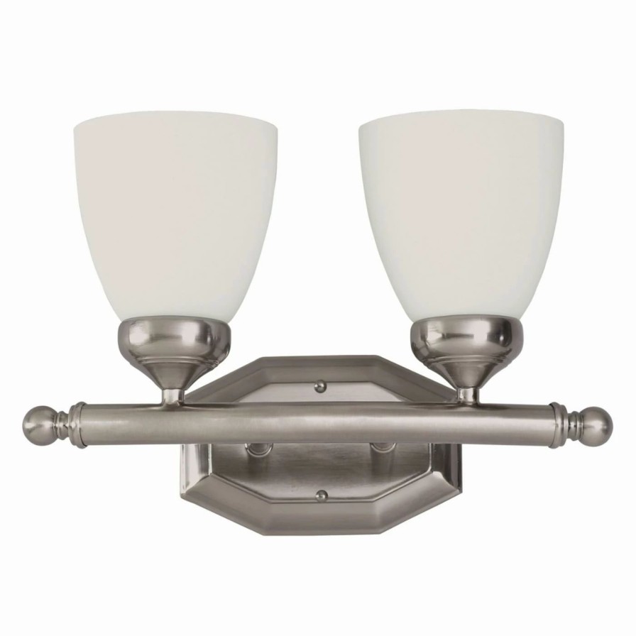 * | Best Sale Trans Globe Lighting Modern / Contemporary Trans Globe 2512 Bn Bath Bar Brushed Nickel 16W In.