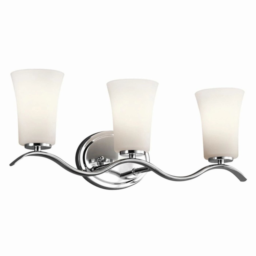 * | Brand New Transitional Kichler Armida 45376L18 Bathroom Vanity Light