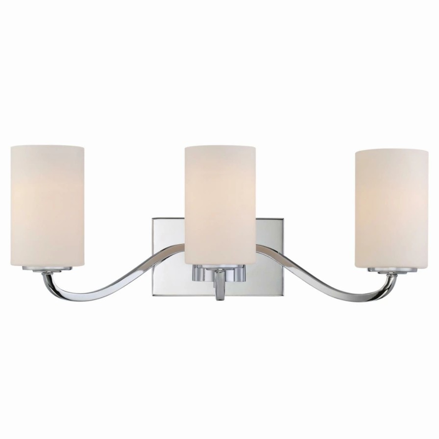 * | Wholesale Transitional Nuvo 60/5 Willow 3 Light Bathroom Vanity Light