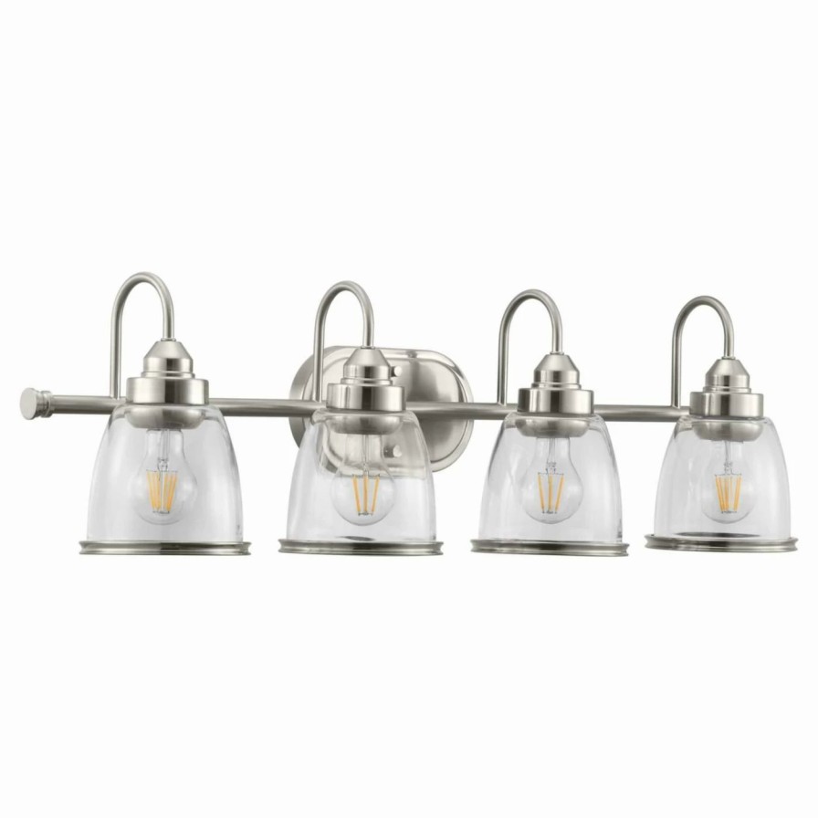 * | Cheap Industrial Progress Lighting Saluda 4 Light Bathroom Vanity Light