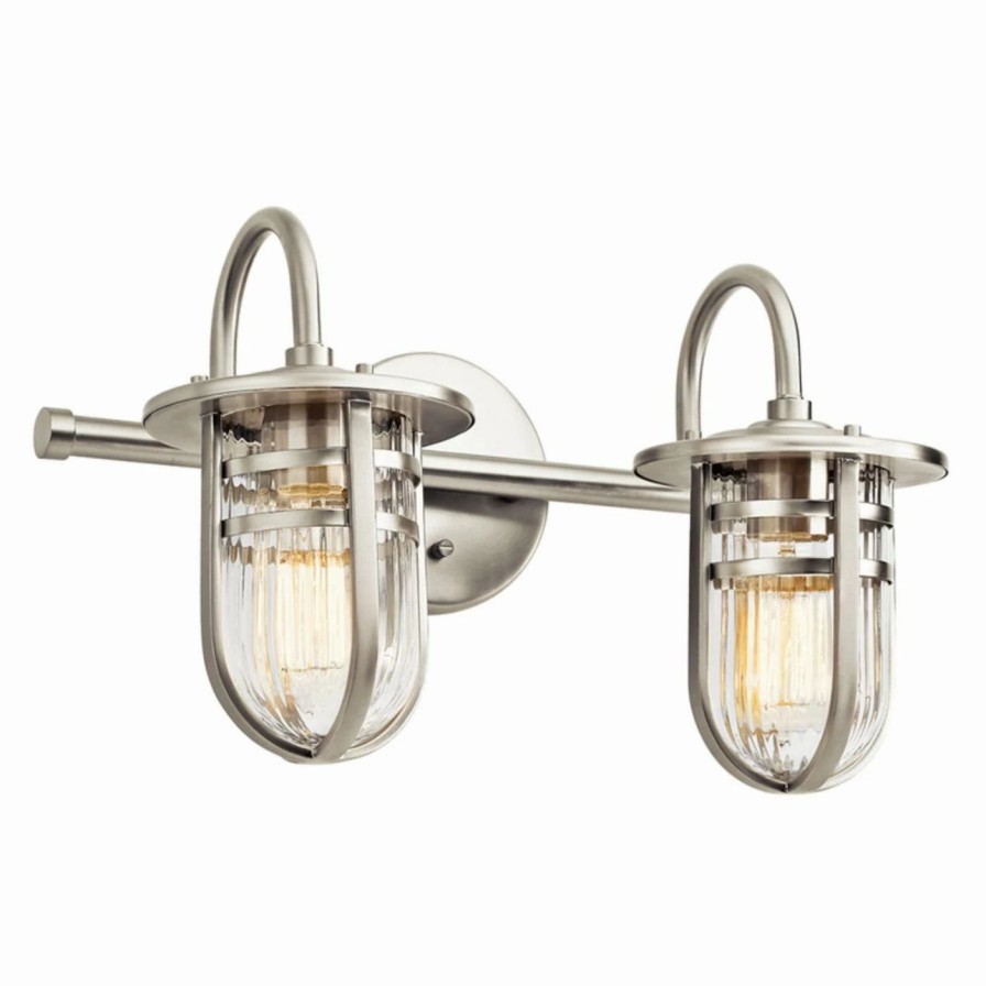 * | Best Reviews Of Transitional Kichler Caparros 45132Ni Bathroom Vanity Light