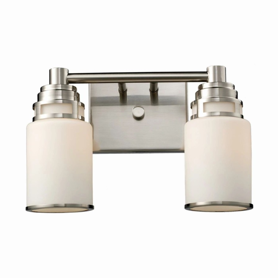 * | Promo Modern / Contemporary Elk Lighting Bryant 2-Light Bathroom Vanity Light 11265/2 14W In.