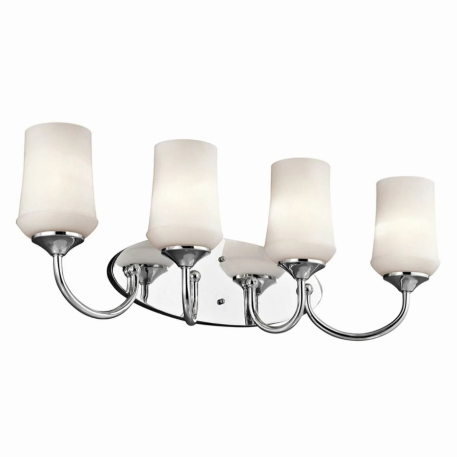 * | Best Deal Transitional Kichler Aubrey 45571L18 Bathroom Vanity Light