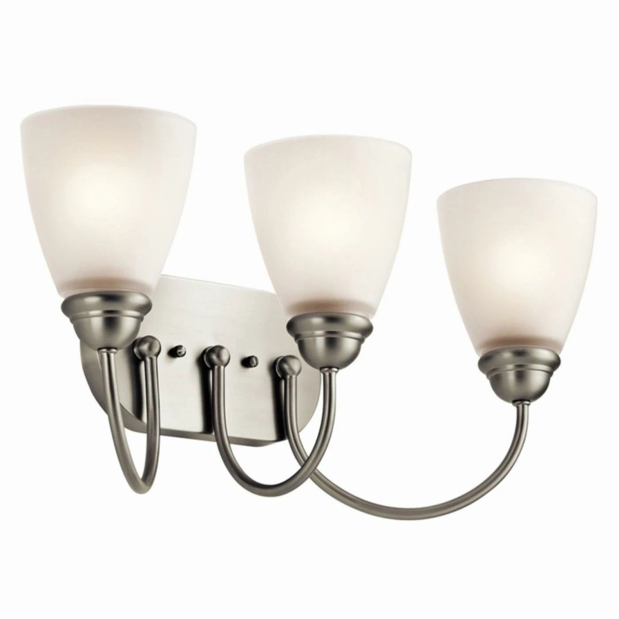 * | Buy Transitional Kichler Jolie 45639 Bathroom Vanity Light