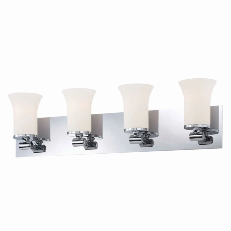 * | Hot Sale Modern / Contemporary Elk Lighting Flare 4 Light Bathroom Vanity Light