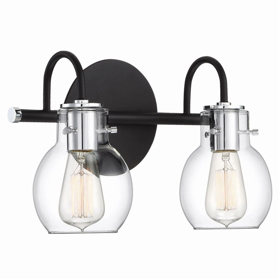 * | Buy Modern / Contemporary Quoizel Andrews 2 Light Bathroom Vanity Light