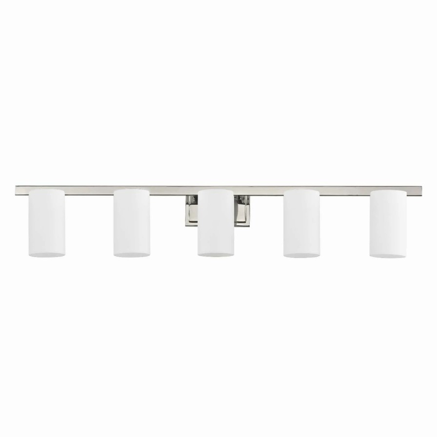 * | Flash Sale Modern / Contemporary Livex Lighting Astoria 1335 5 Light Bathroom Vanity Light