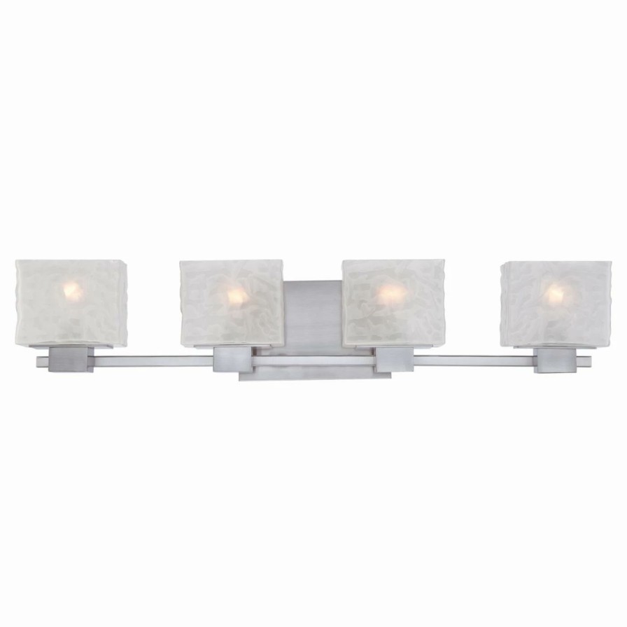 * | Best Sale Modern / Contemporary Quoizel Melody Mld8604Bn 4 Light Bathroom Vanity Light