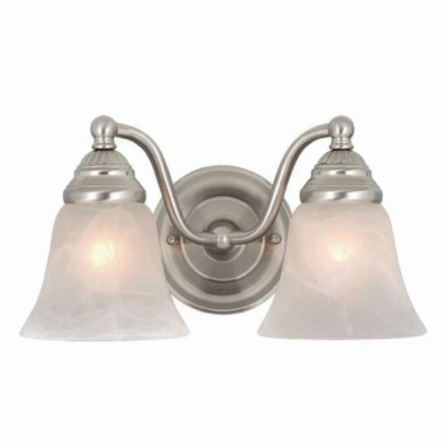 * | Budget Traditional Vaxcel Standford Vl35122 2 Light Bathroom Vanity Light