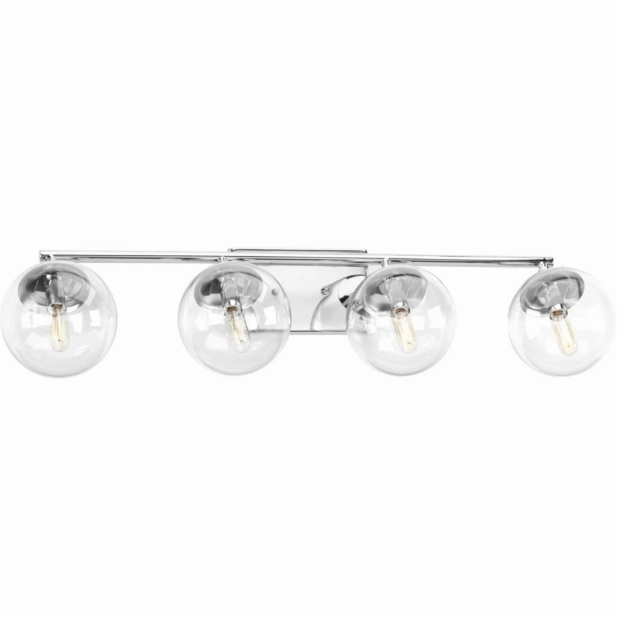 * | Discount Mid-Century Progress Lighting Mod 4 Light Bathroom Vanity Light