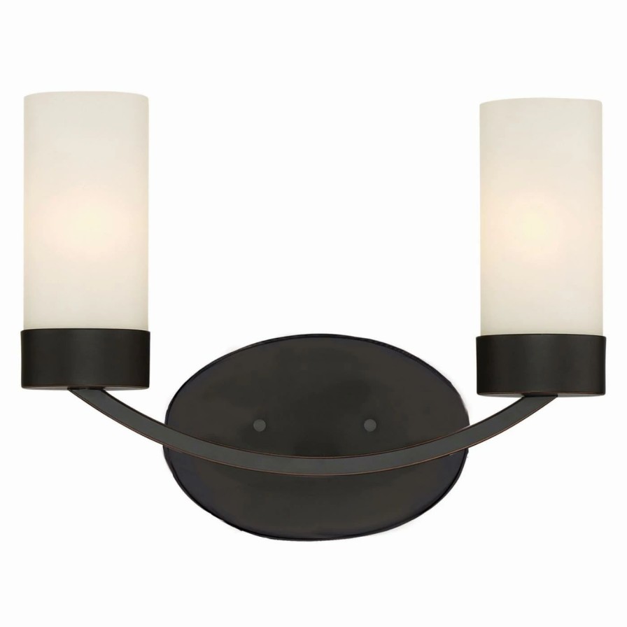 * | Best Pirce Transitional Nuvo Denver 2 Light Bathroom Vanity Light