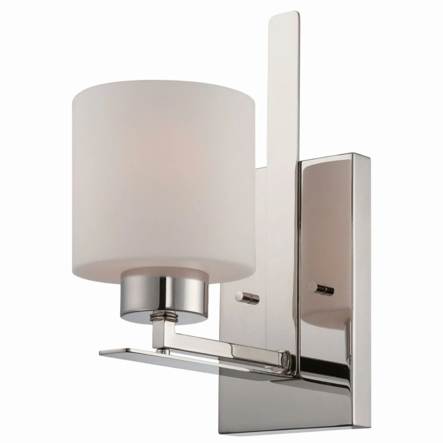 * | Best Reviews Of Modern / Contemporary Nuvo 60/5 Parallel 1 Light Bathroom Vanity Light