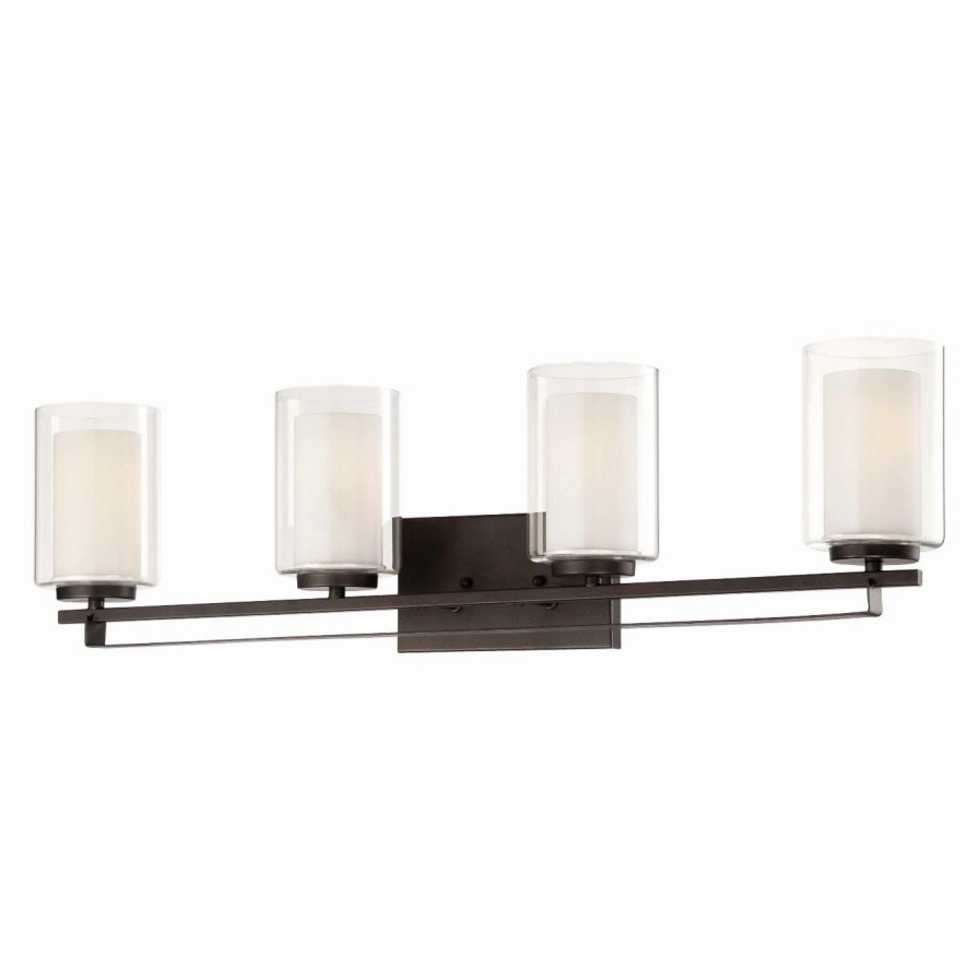 * | Flash Sale Transitional Minka Lavery Parsons Studio 6104 Bathroom Vanity Light