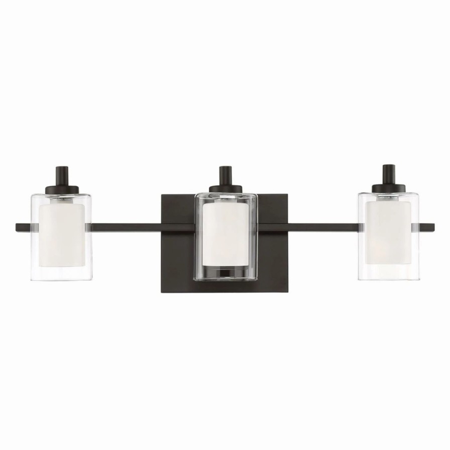 * | Brand New Transitional Quoizel Kolt Klt8603Wtled Bathroom Vanity Light