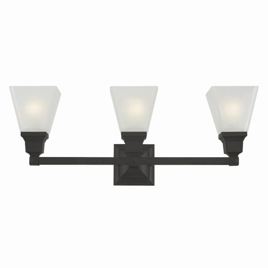 * | Flash Sale Livex Lighting Transitional Livex Mission 1033 Vanity Light 25.5W In.