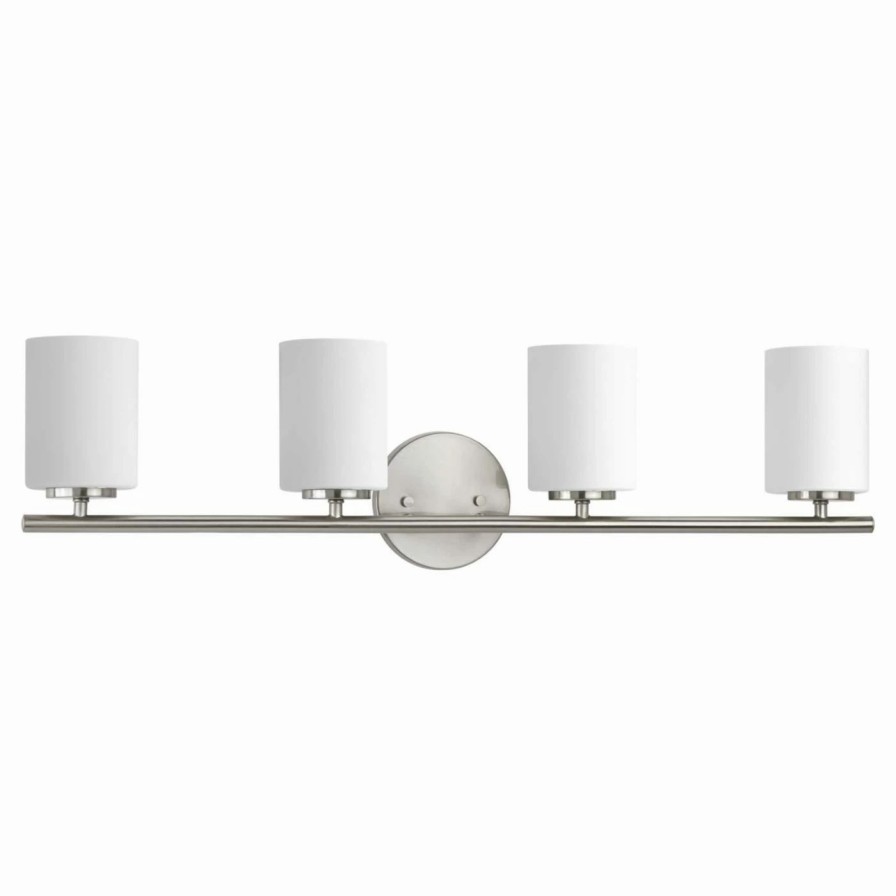 * | Best Deal Modern / Contemporary Progress Lighting Replay 4 Light Bathroom Vanity Light