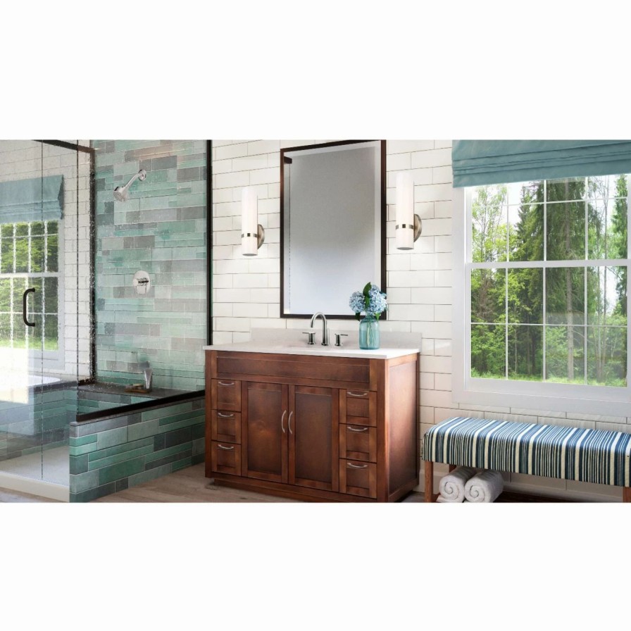 * | Buy Transitional Design House Fleming Led Bathroom Vanity Light