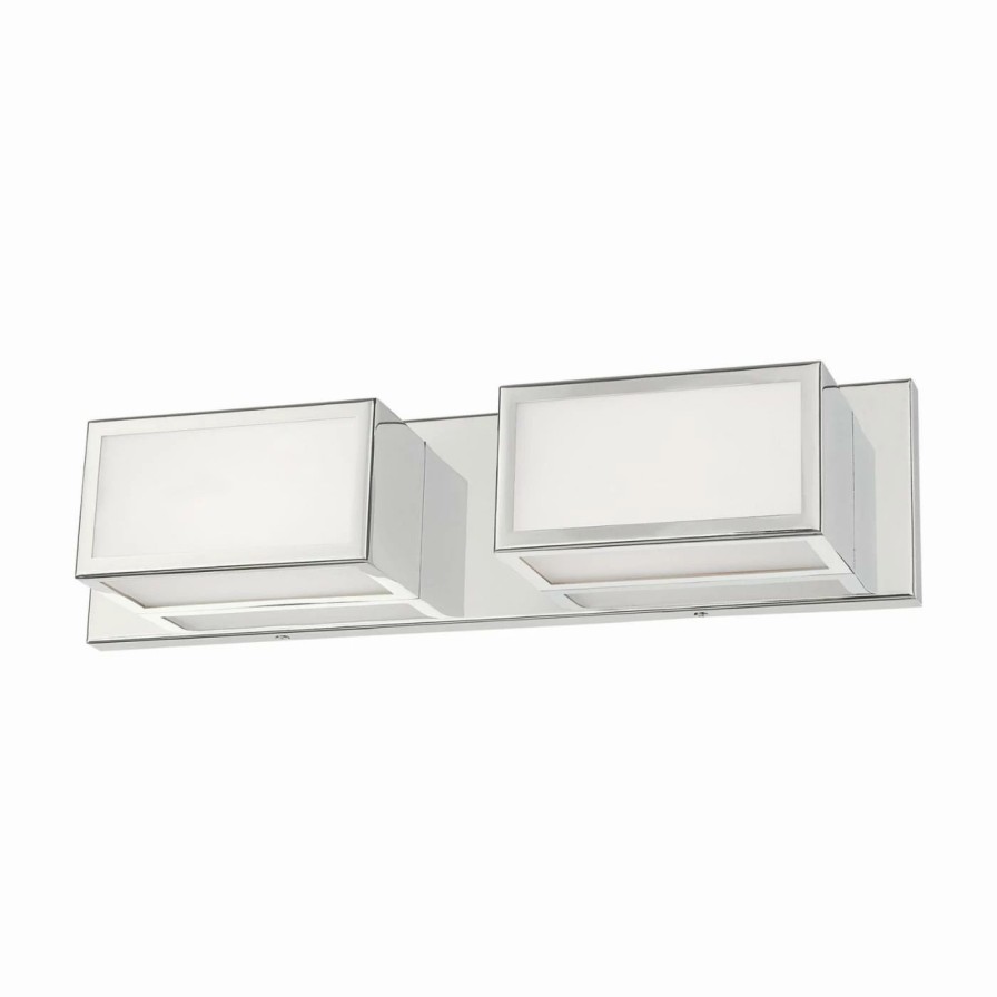 * | Best Sale Modern / Contemporary Livex Lighting Sutter 2 Light Bathroom Vanity Light