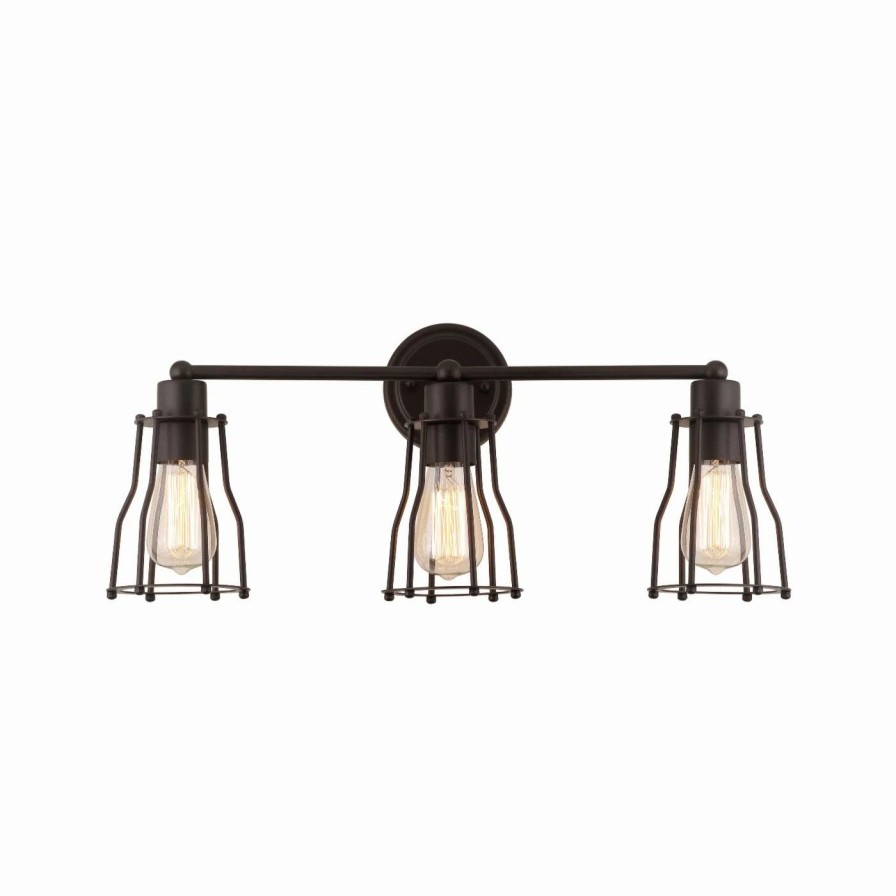 * | Best Reviews Of Industrial Jonathan Y Florence 3 Light Vanity Light