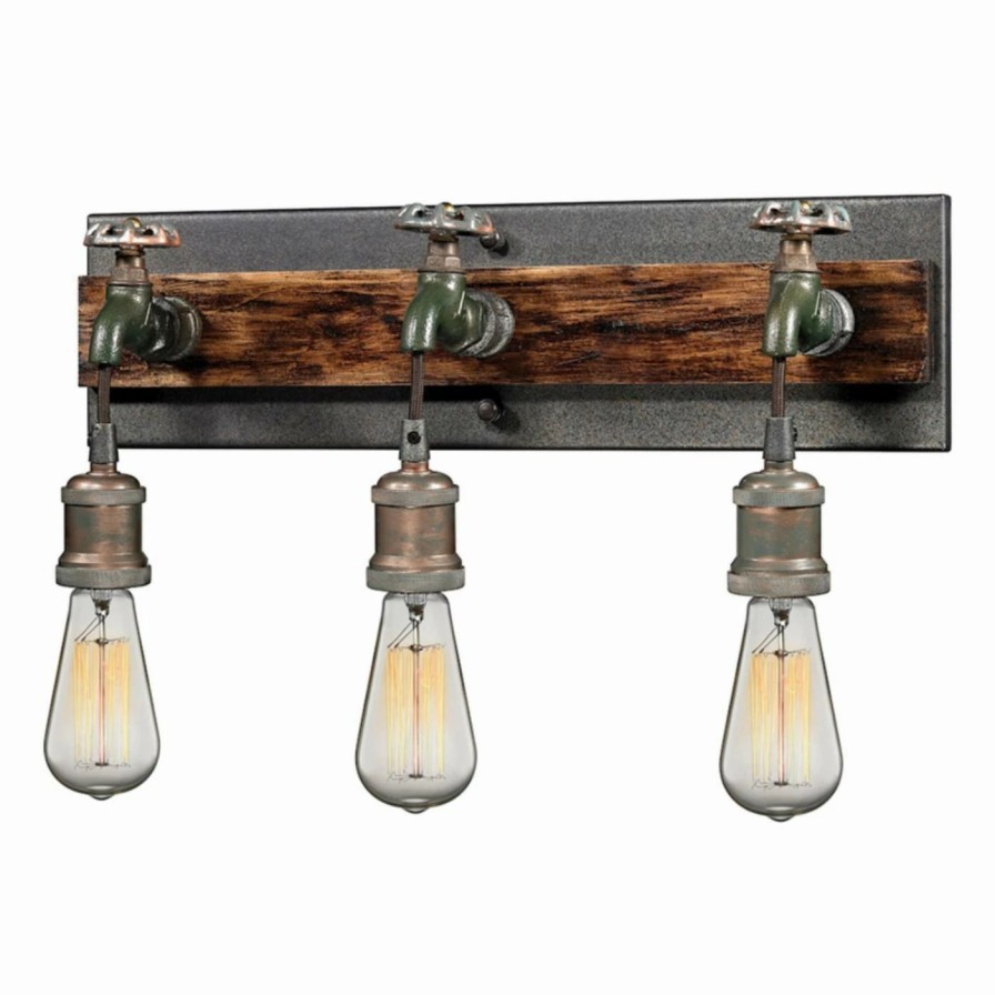 * | Wholesale Farmhouse / Cottage Elk Lighting Jonas 3 Light Bathroom Vanity Light