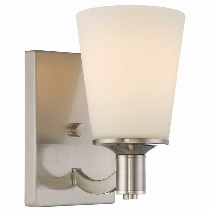 * | Budget Transitional Nuvo 60/5 Laguna 1 Light Bathroom Vanity Light