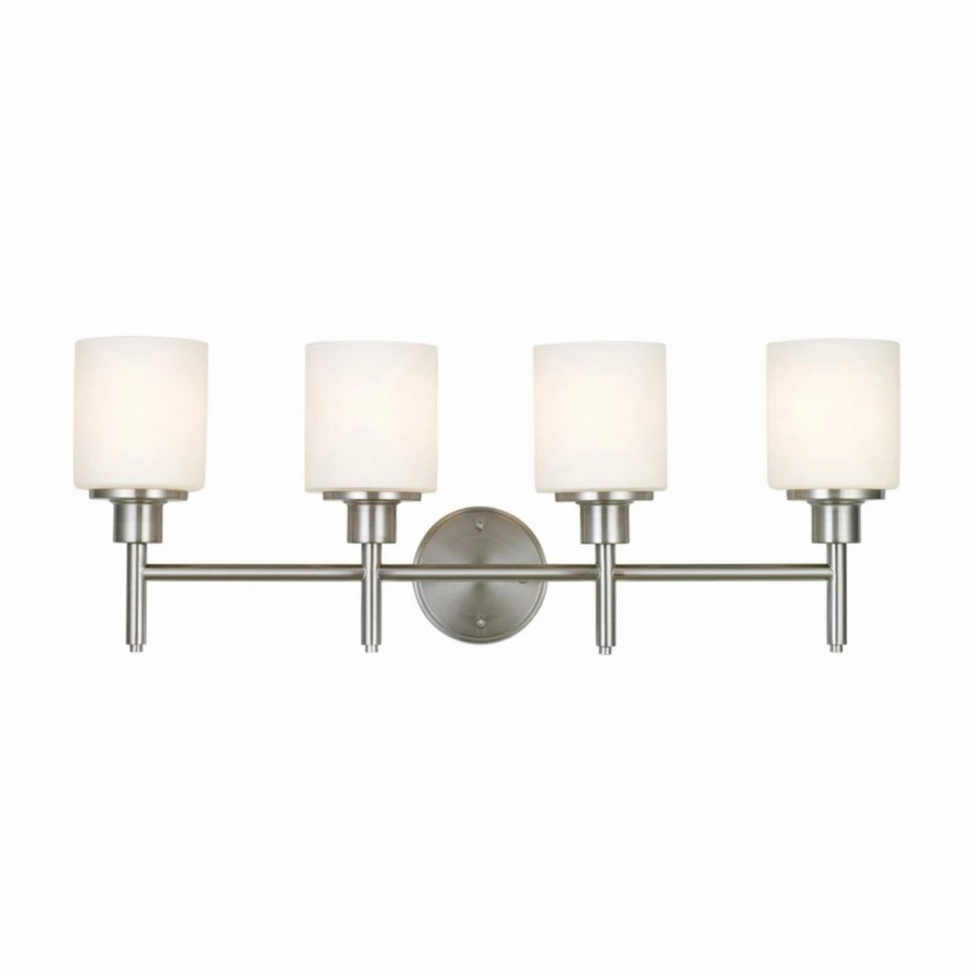 * | Hot Sale Transitional Design House Aubrey 4 Light Led Bathroom Vanity Light