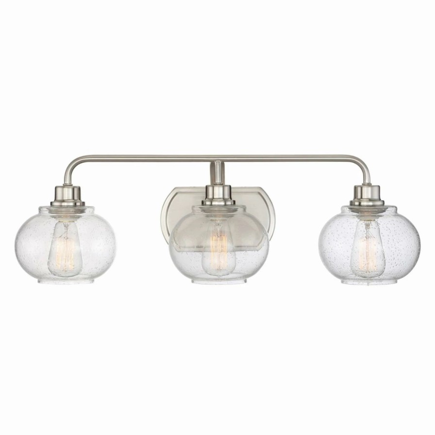 * | Flash Sale Industrial Quoizel Trilogy Trg8603Bn Vanity Light