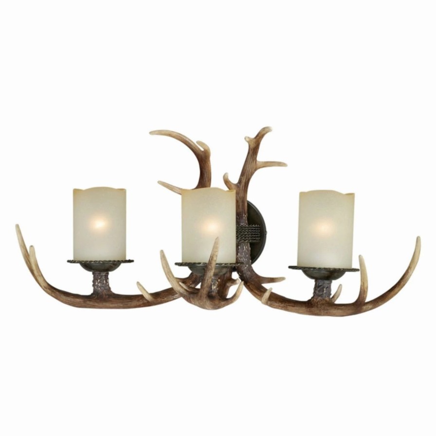 * | Promo Rustic / Southwestern Vaxcel Yoho W0046 3 Light Bathroom Vanity Light