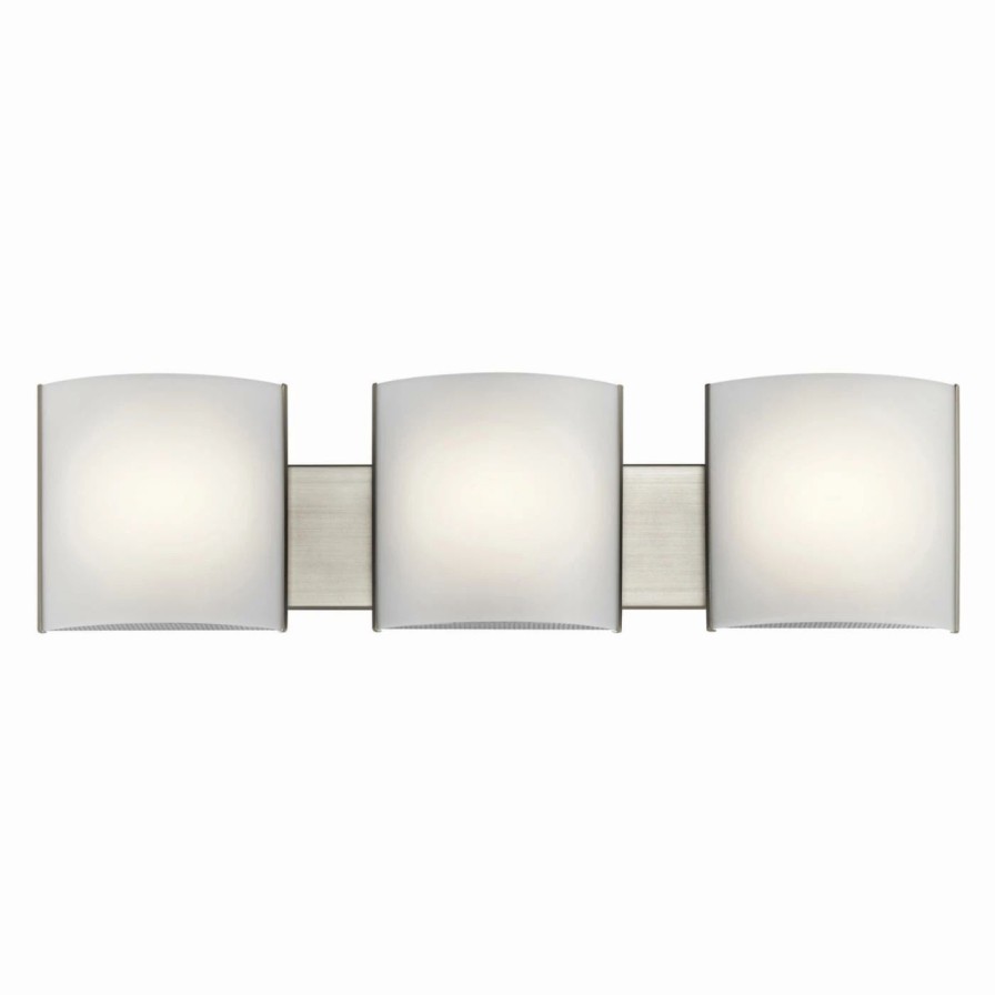 * | Deals Transitional Kichler 10799 3 Light Led Bath Light