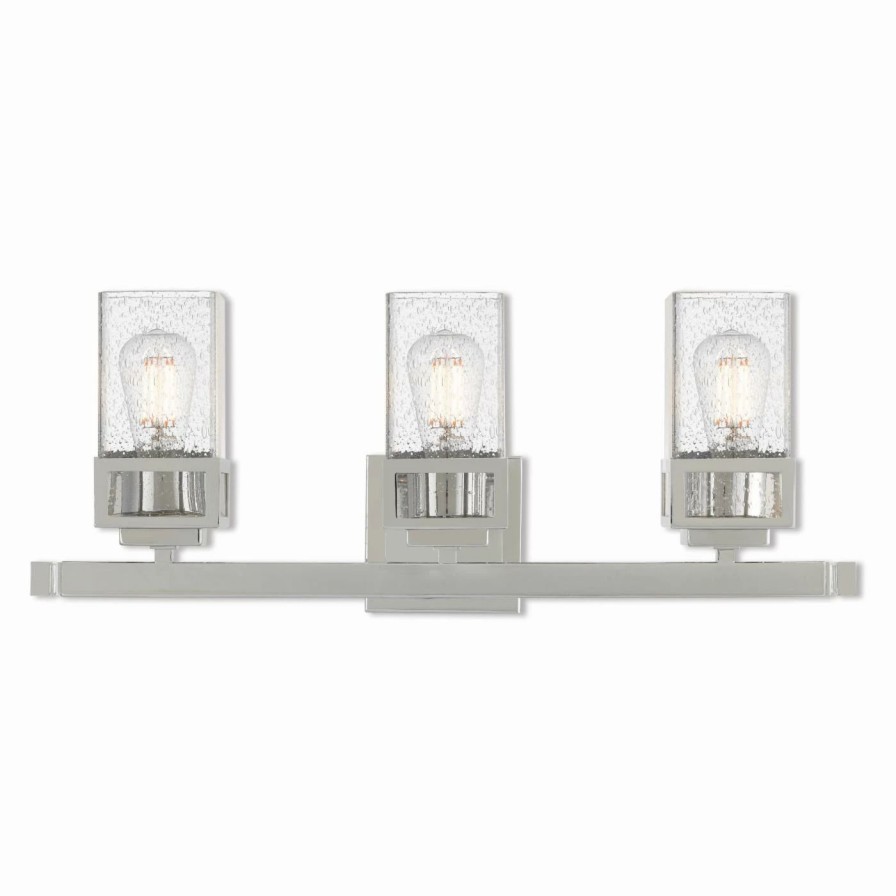 * | Buy Modern / Contemporary Livex Lighting Harding 3 Light Bathroom Vanity Light