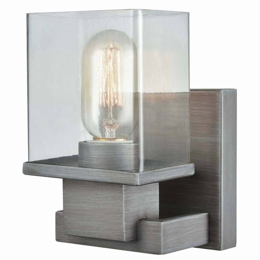 * | Deals Modern / Contemporary Elk Lighting Hotelier 11940/1 Bathroom Vanity Light