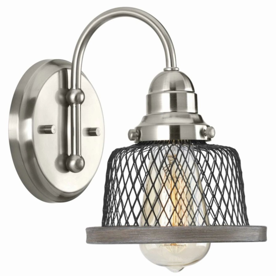 * | New Modern / Contemporary Progress Lighting Tilley Bathroom Wall Sconce