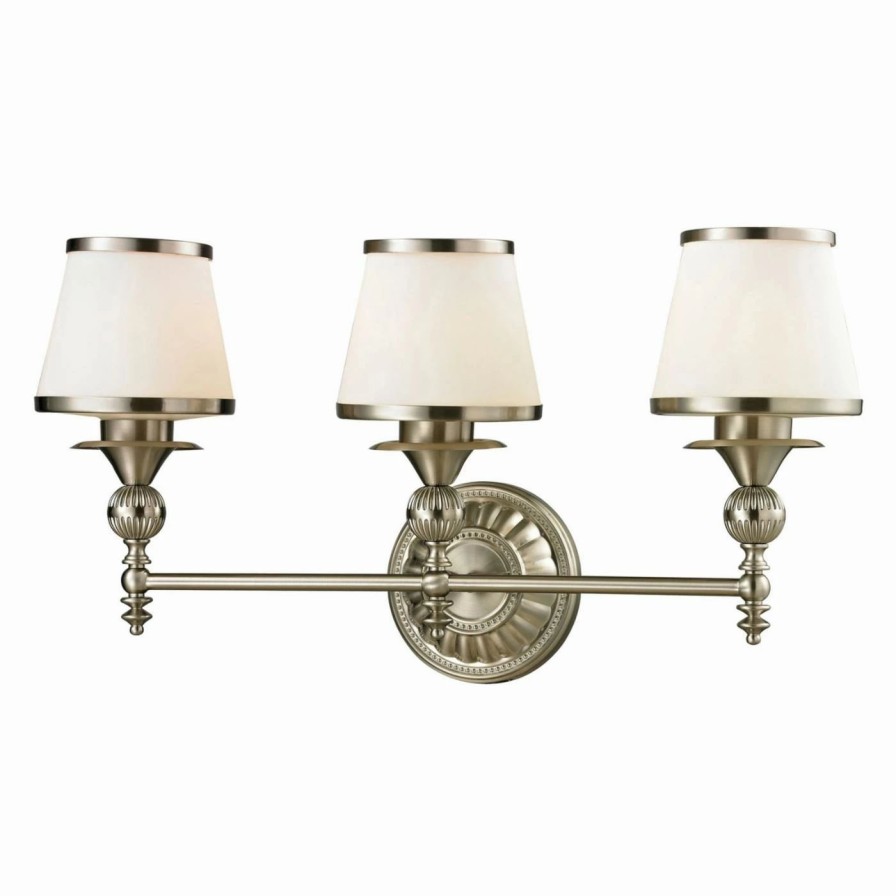 * | Outlet Traditional Elk Lighting Smithfield 3 Light Bathroom Vanity Light