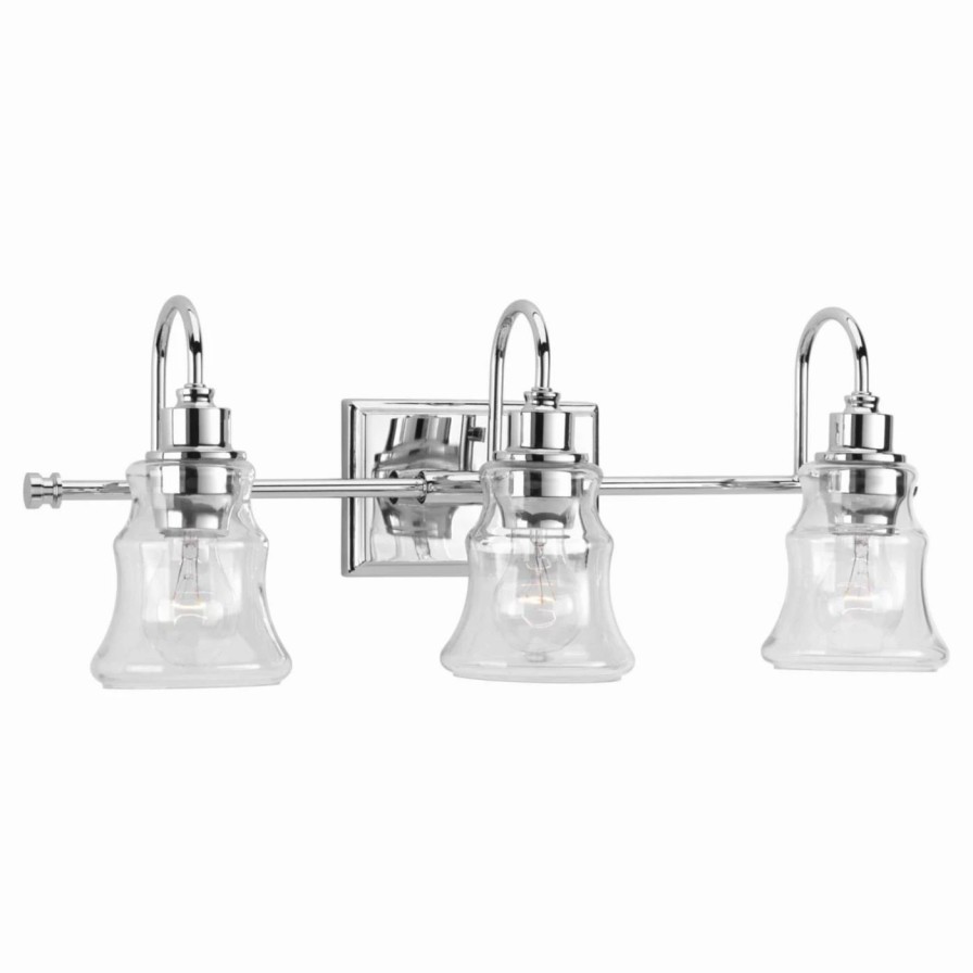 * | Brand New Transitional Progress Lighting Litchfield 3 Light Bathroom Vanity Light