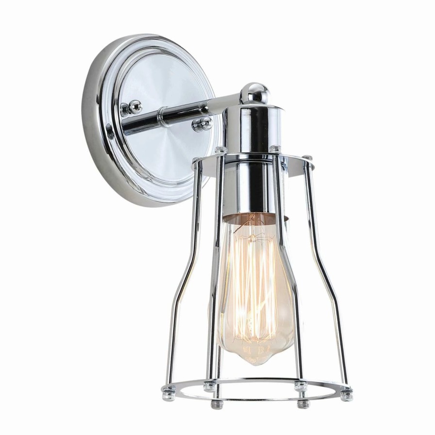 * | Best Reviews Of Industrial Jonathan Y Jyl Evelyn Bathroom Wall Sconce