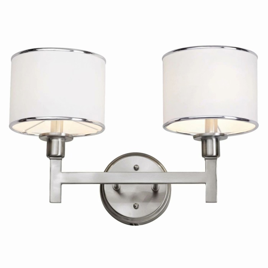 * | Outlet Trans Globe Lighting Transitional Trans Globe 1052 Bn Bath Bar Brushed Nickel 17W In.