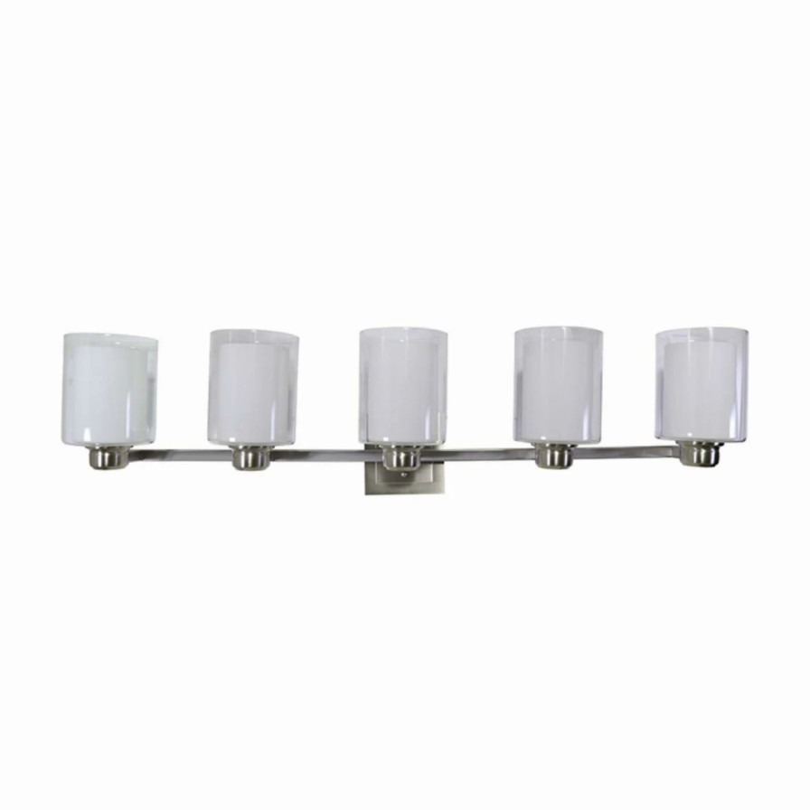 * | Outlet Transitional Design House Oslo 5 Light Bathroom Vanity Light