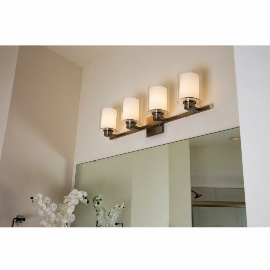 * | Outlet Transitional Design House Oslo 5 Light Bathroom Vanity Light