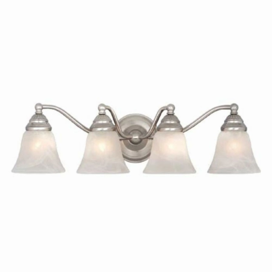 * | Best Reviews Of Traditional Vaxcel Standford Vl35124 4 Light Bathroom Vanity Light