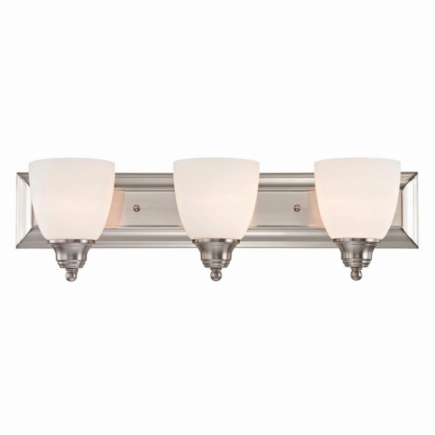 * | Brand New Transitional Livex Lighting Springfield 10503-91 Bathroom Vanity Light