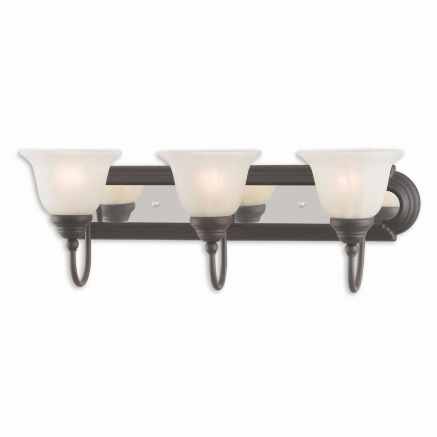 * | Cheapest Traditional Livex Lighting Belmont 1003-75 Bathroom Vanity Light