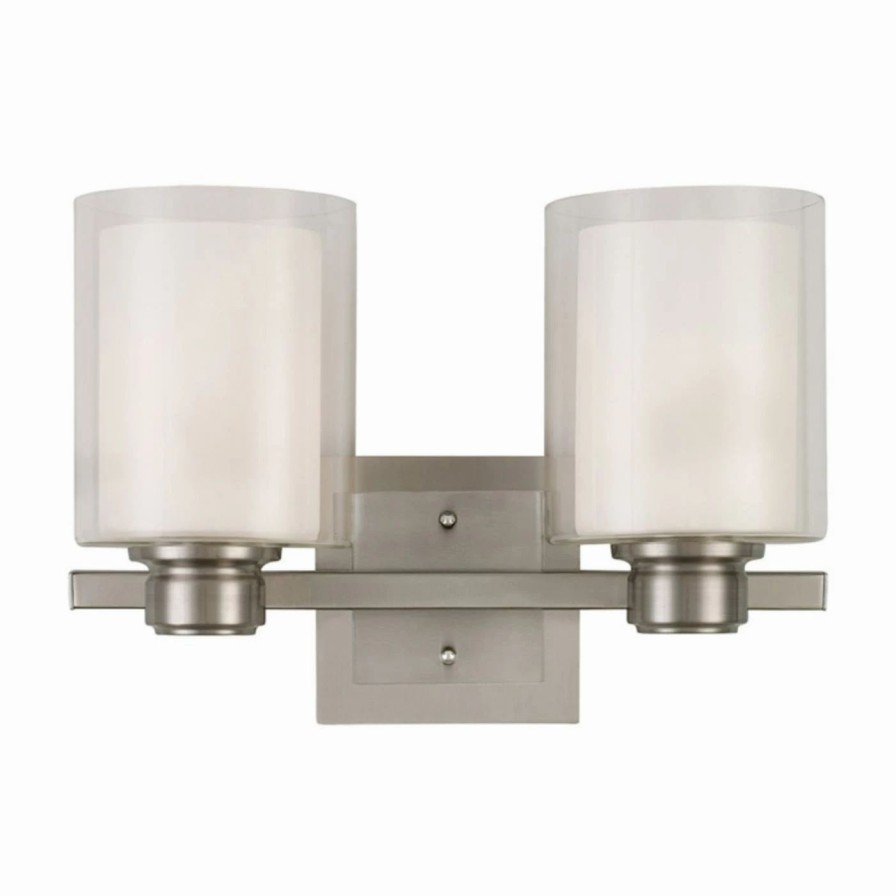 * | Buy Transitional Design House Oslo 2 Light Bathroom Vanity Light