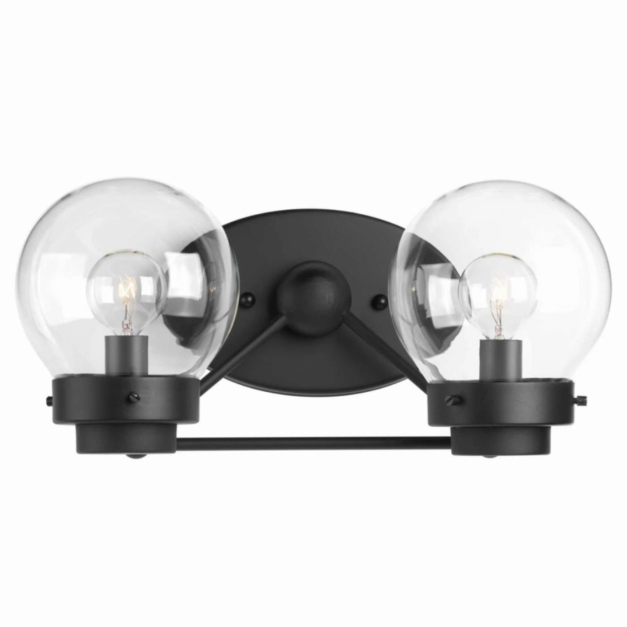 * | Buy Industrial Progress Lighting Spatial 2 Light Bathroom Vanity Light