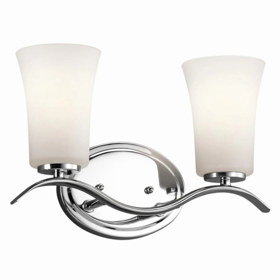 * | Wholesale Traditional Kichler Armida 45375 2 Light Bathroom Vanity Light