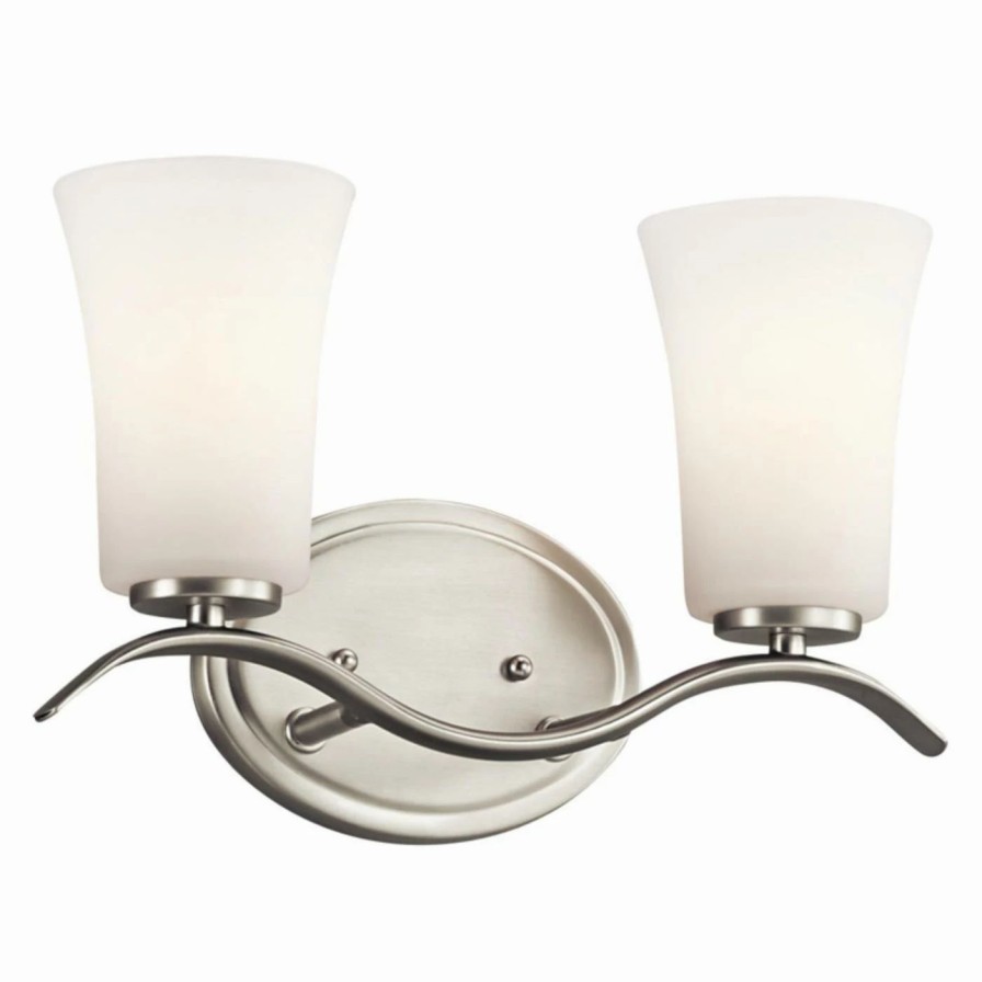 * | Wholesale Traditional Kichler Armida 45375 2 Light Bathroom Vanity Light