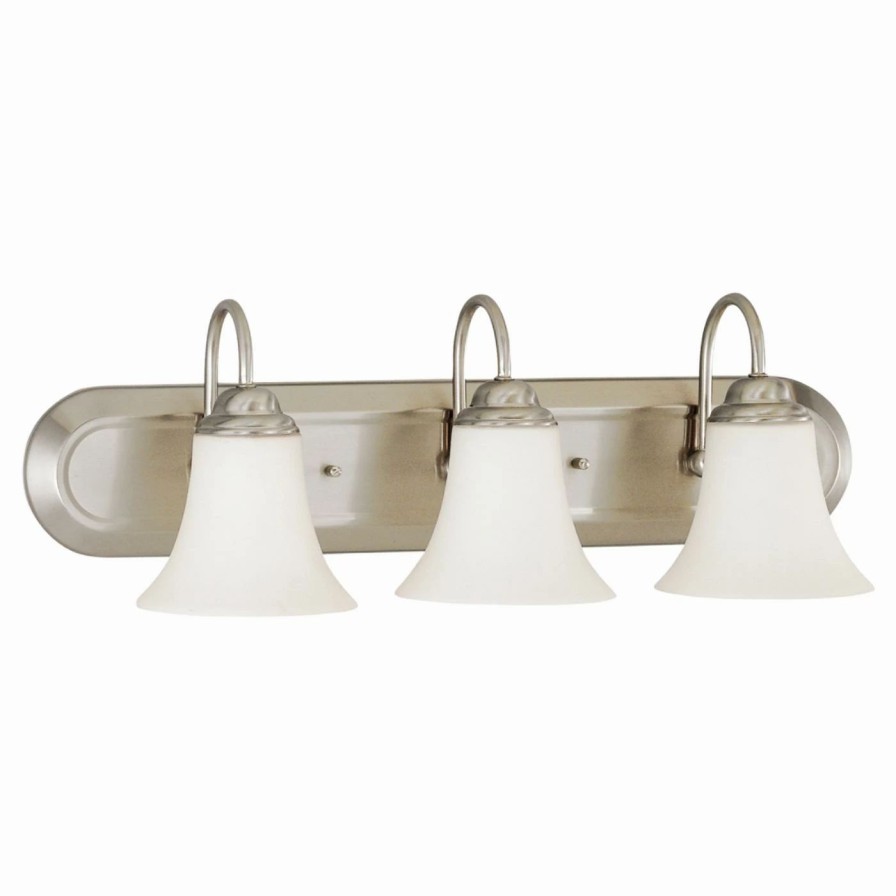 * | Best Sale Transitional Nuvo 60/1 Dupont 3 Light Bathroom Vanity Light