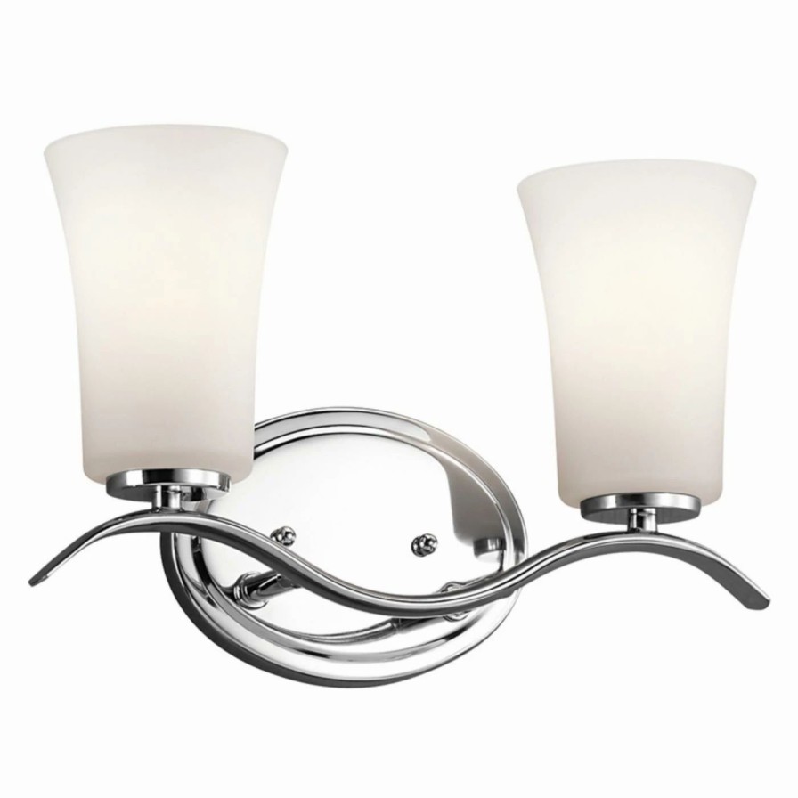 * | Coupon Transitional Kichler Armida 45375L18 Bathroom Vanity Light