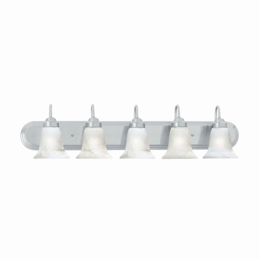 * | New Transitional Thomas Lighting Homestead 5 Light Bathroom Vanity Light