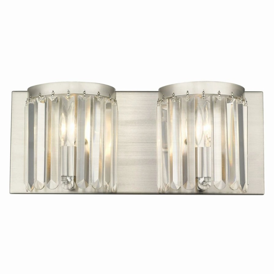 * | Budget Glam Livex Lighting Ashton 50532 2 Light Bathroom Vanity Light