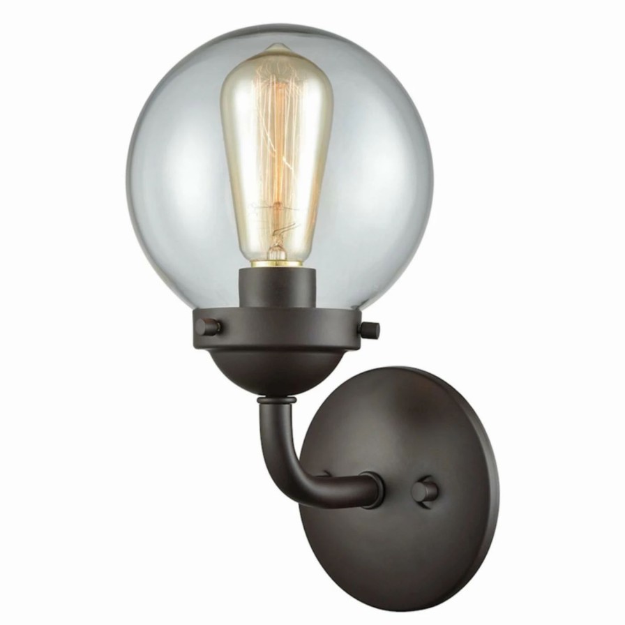 * | New Industrial Thomas Lighting Beckett 1 Light Vanity Light